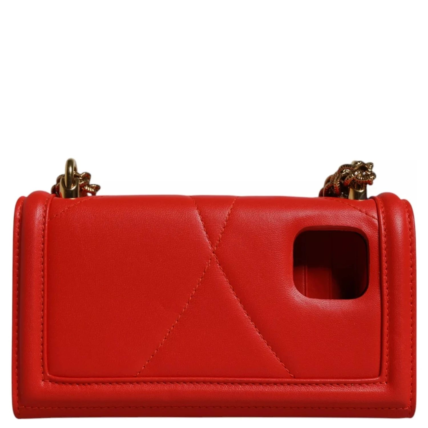 Red Quilted Devotion Crossbody 11 PRO Phone case bag