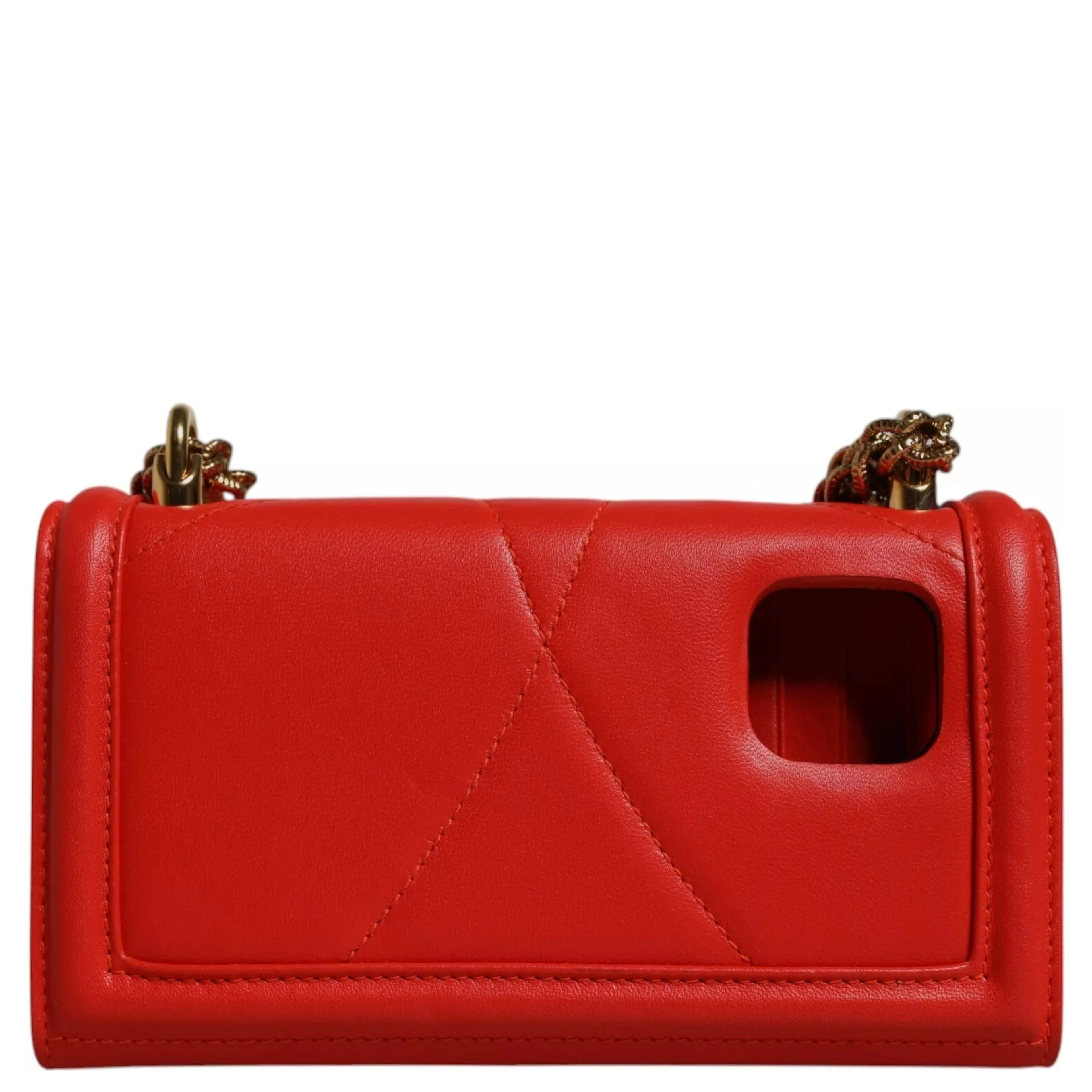 Red Quilted Devotion Crossbody 11 PRO Phone case bag