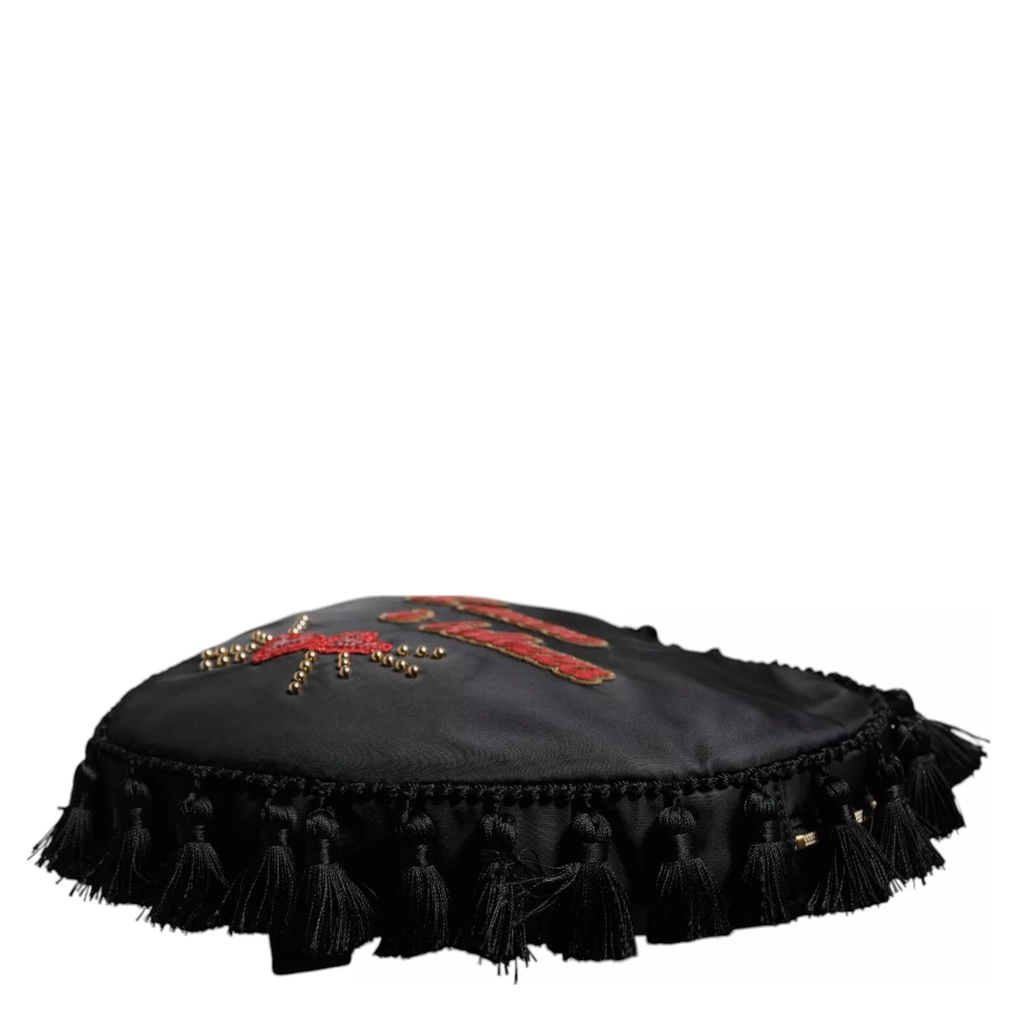 Black Heart L'Amore Patch Embellished Kids Backpack