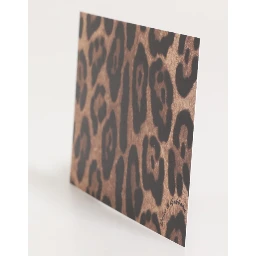 Multicolor Leopard Print Envelope Paper Post Card Holder