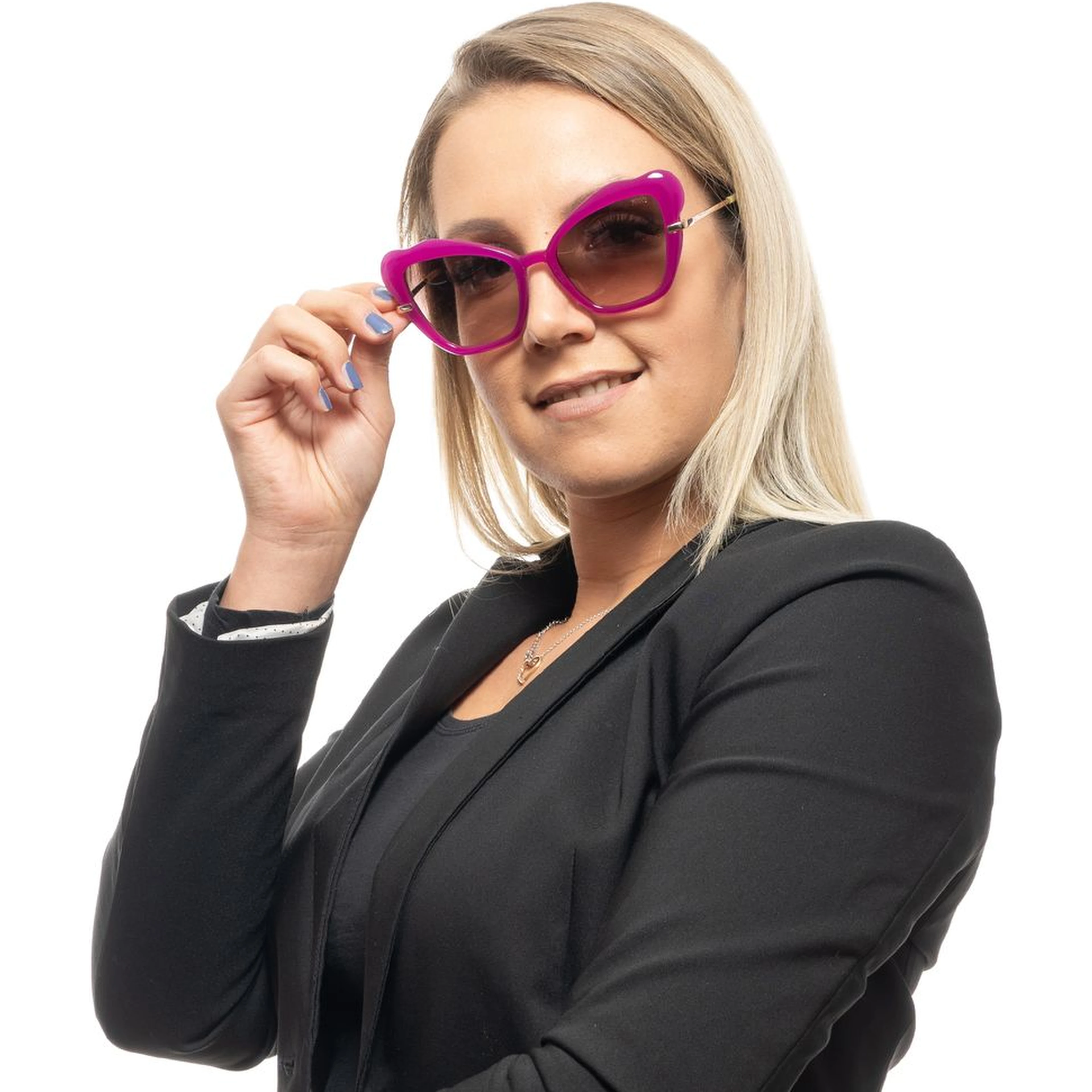 Purple Plastic Sunglasses