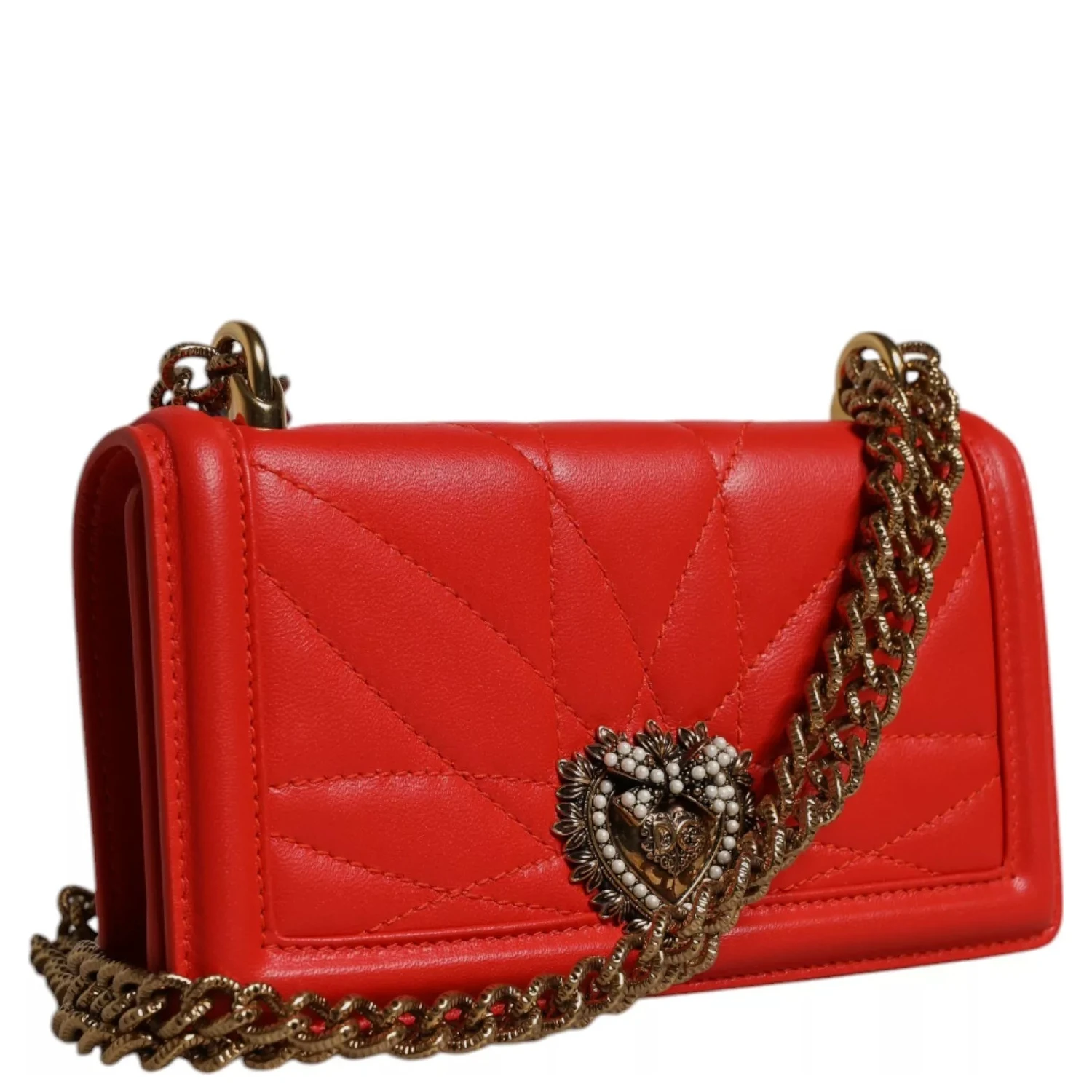 Red Quilted Devotion Crossbody 11 PRO Phone case bag