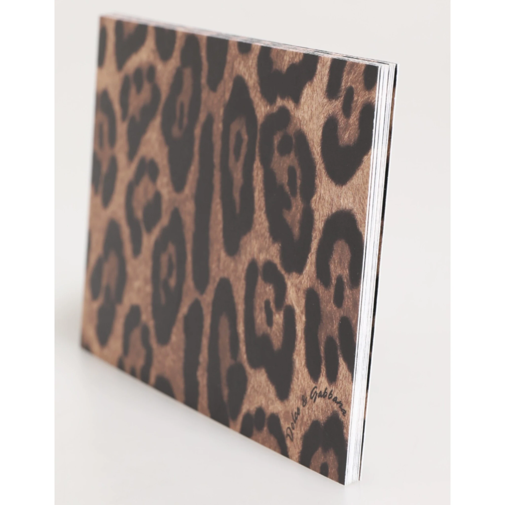 Multicolor Leopard Print Envelope Paper Post Card Holder