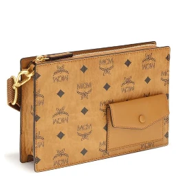 Brown Canvas Shoulder Bag