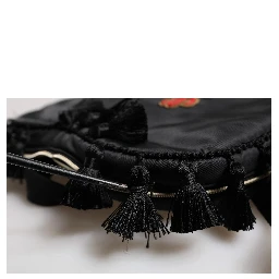 Black Heart L'Amore Patch Embellished Kids Backpack