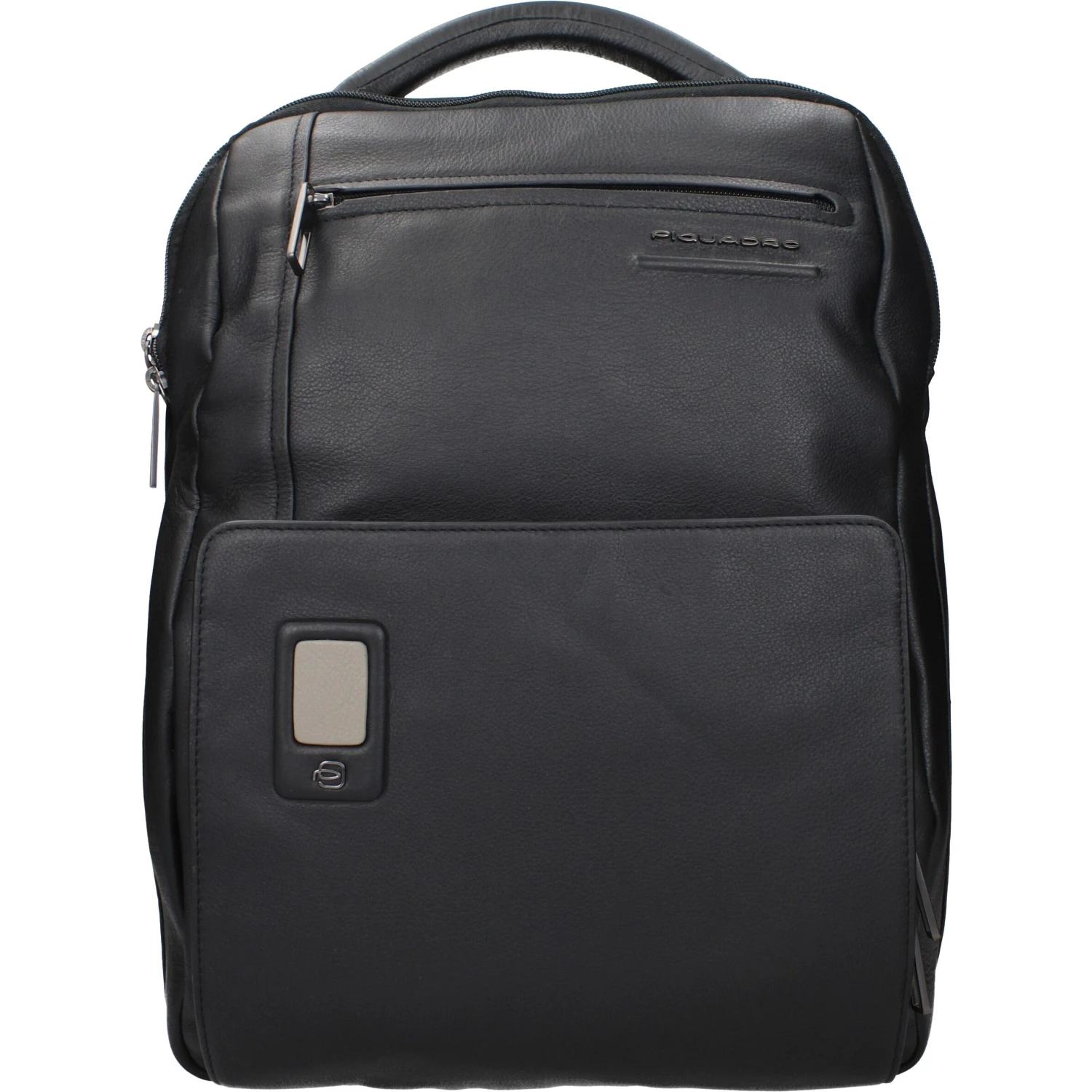 Black Leather Backpack