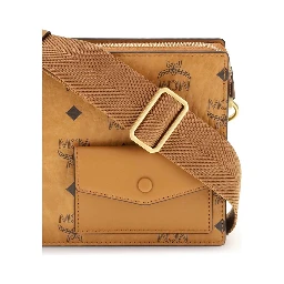 Brown Canvas Shoulder Bag