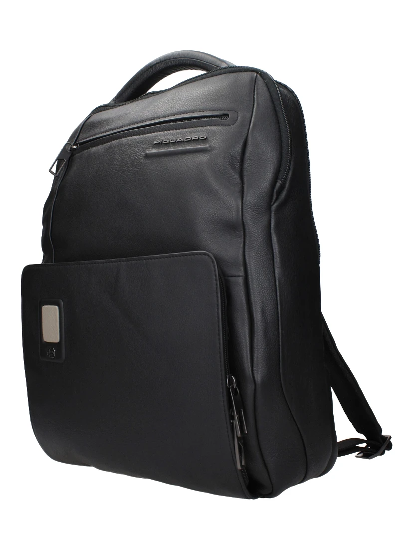 Black Leather Backpack