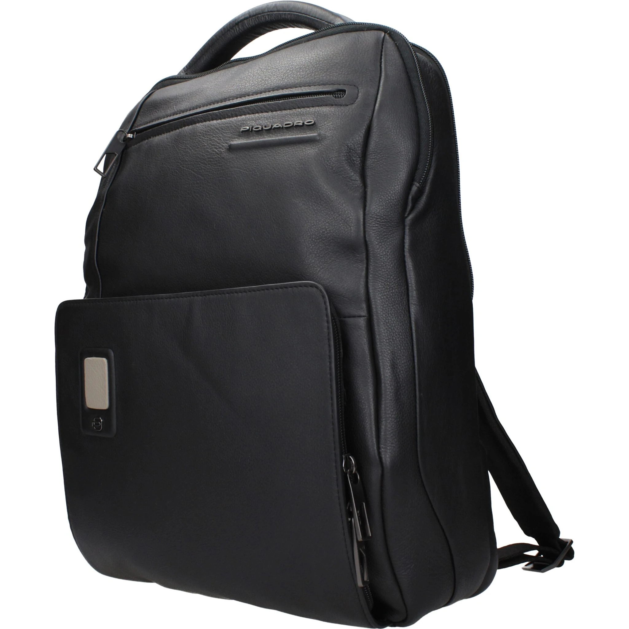 Black Leather Backpack