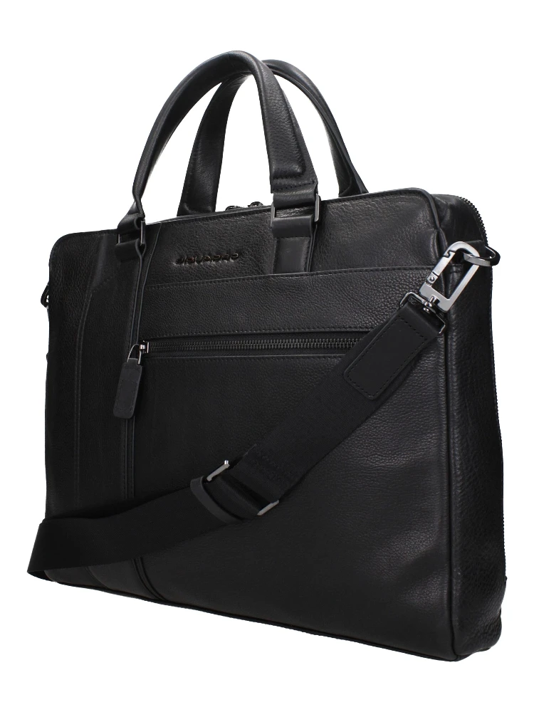 Black Leather Business And Laptop Bag alternative