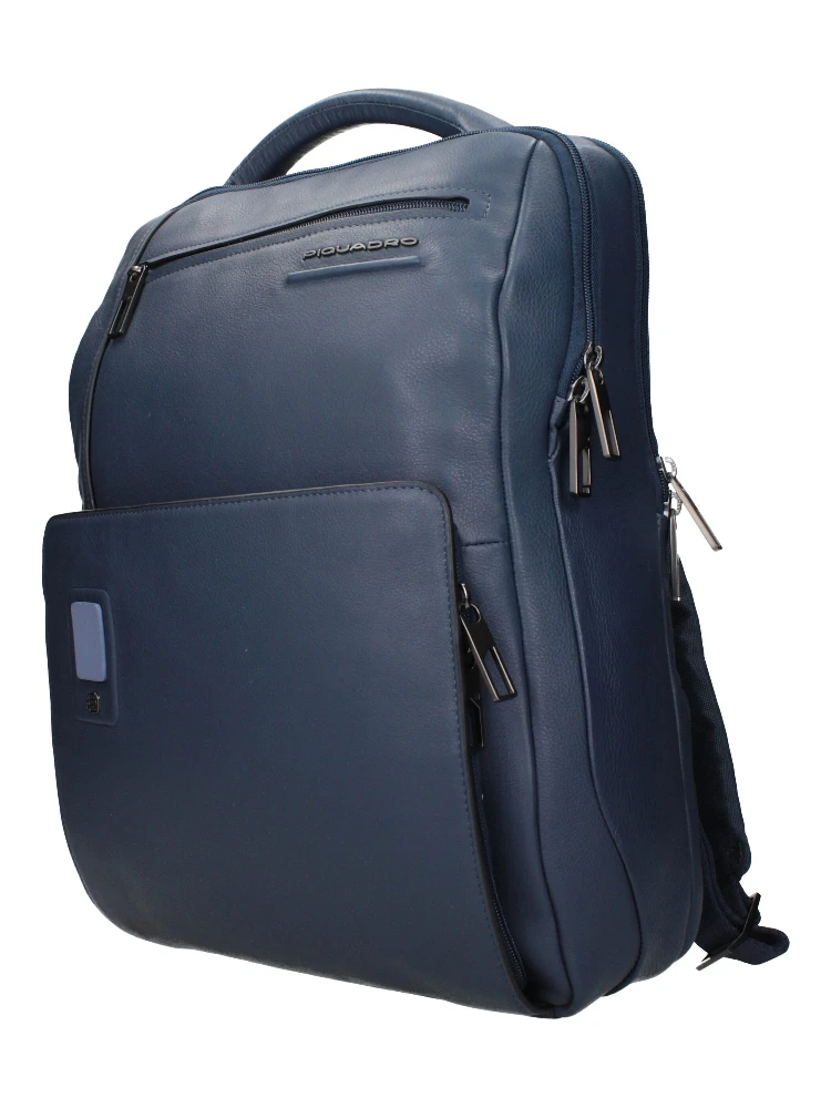 Blue Leather Backpack alternative