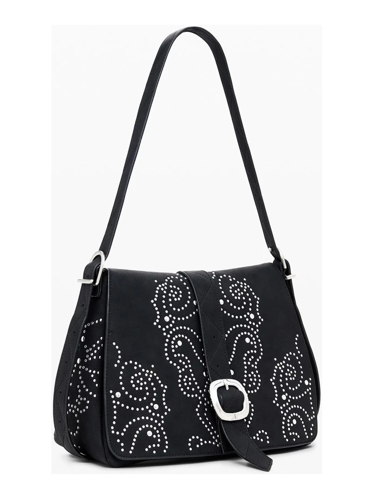 Black Polyethylene Women Handbag alternative