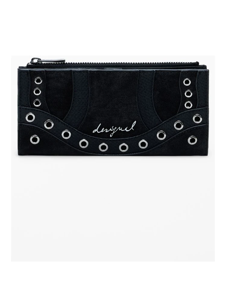 Black Polyethylene Women Wallet