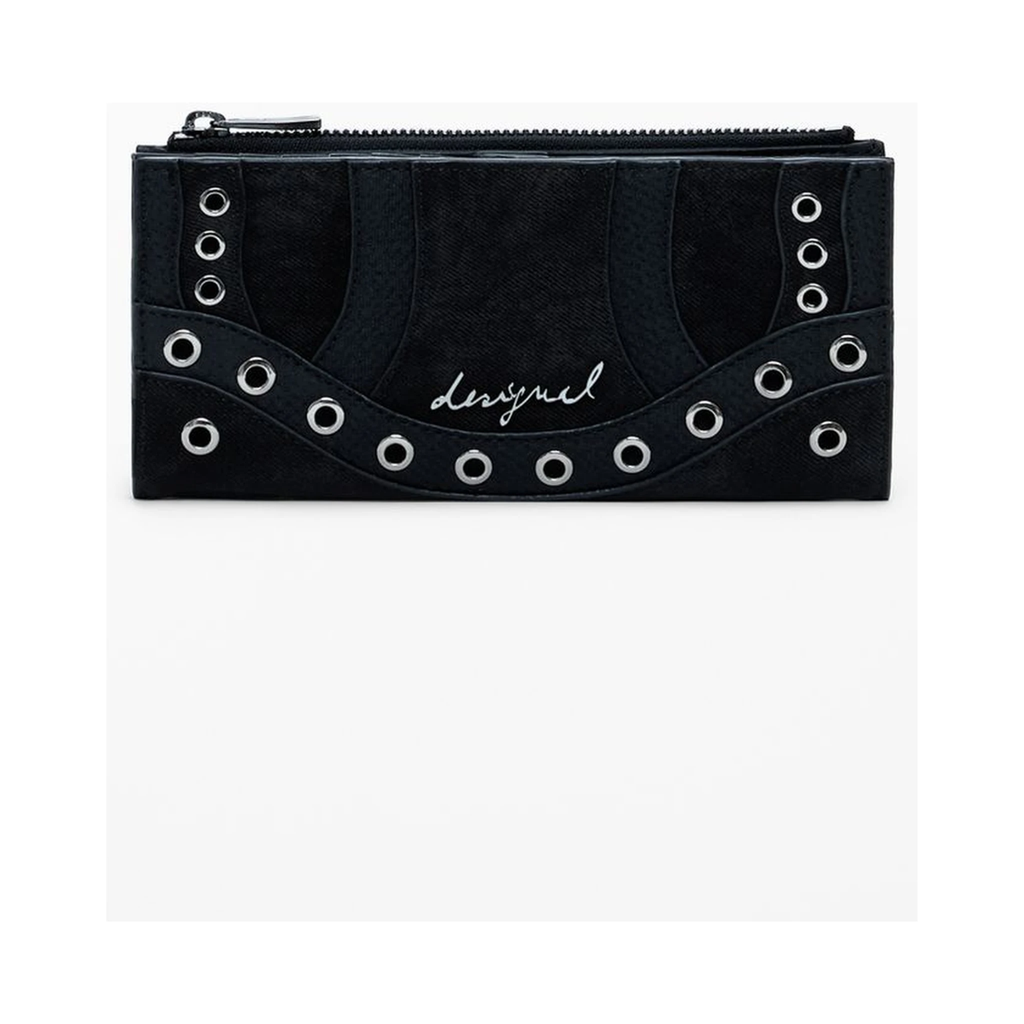 Black Polyethylene Women Wallet