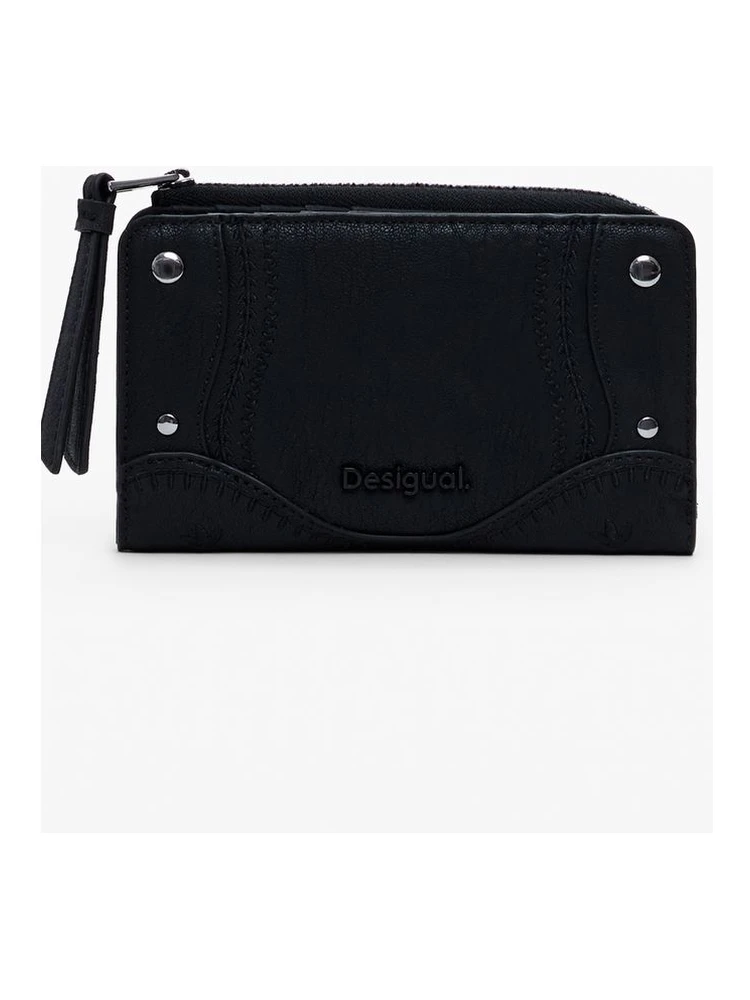 Black Polyethylene Women Wallet