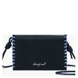Black Polyethylene Women Wallet