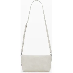 Beige Polyethylene Women Handbag