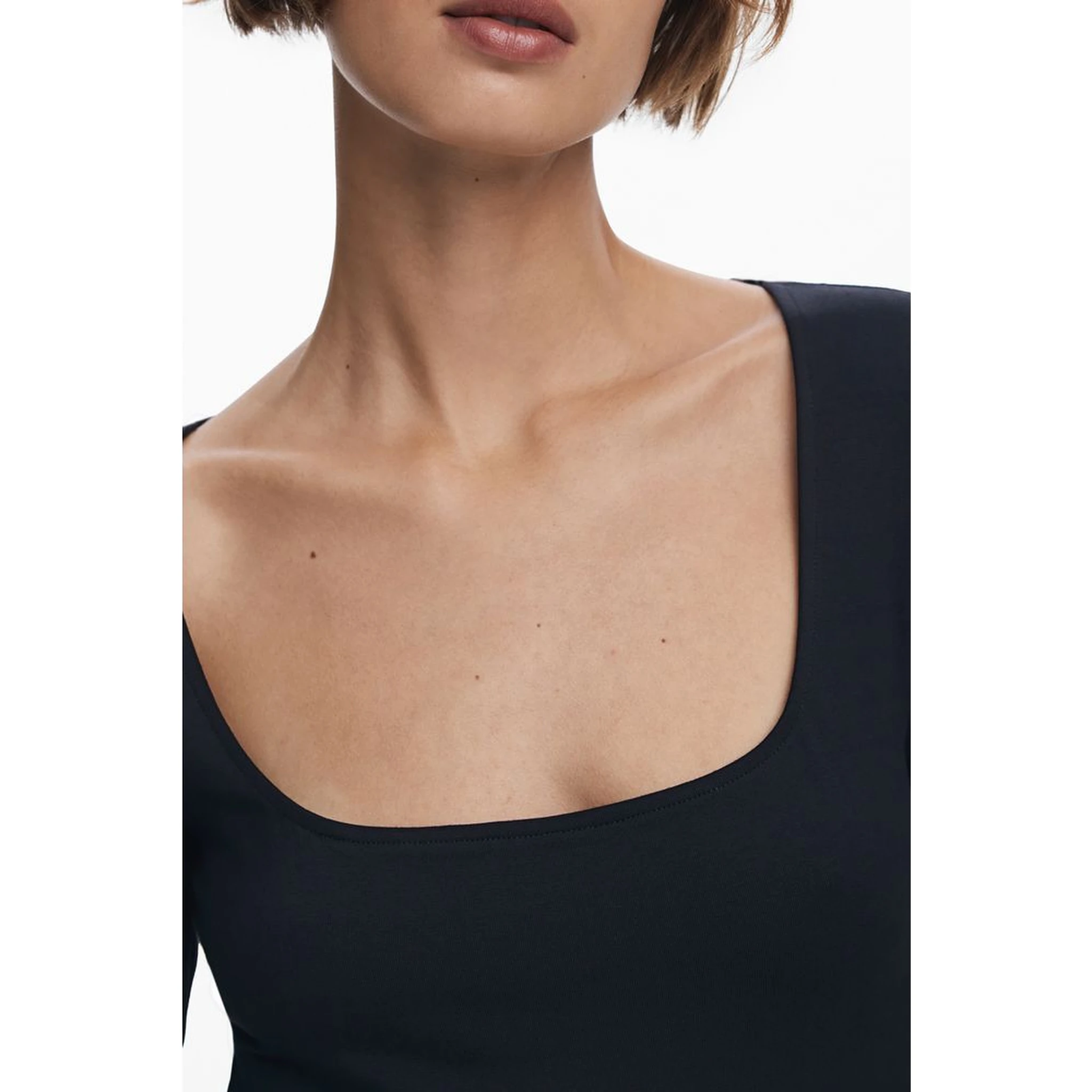 Black Cotton Women Dress