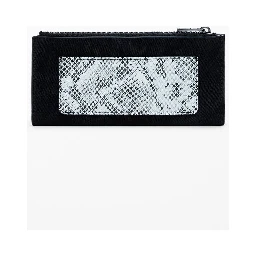 Black Polyethylene Women Wallet