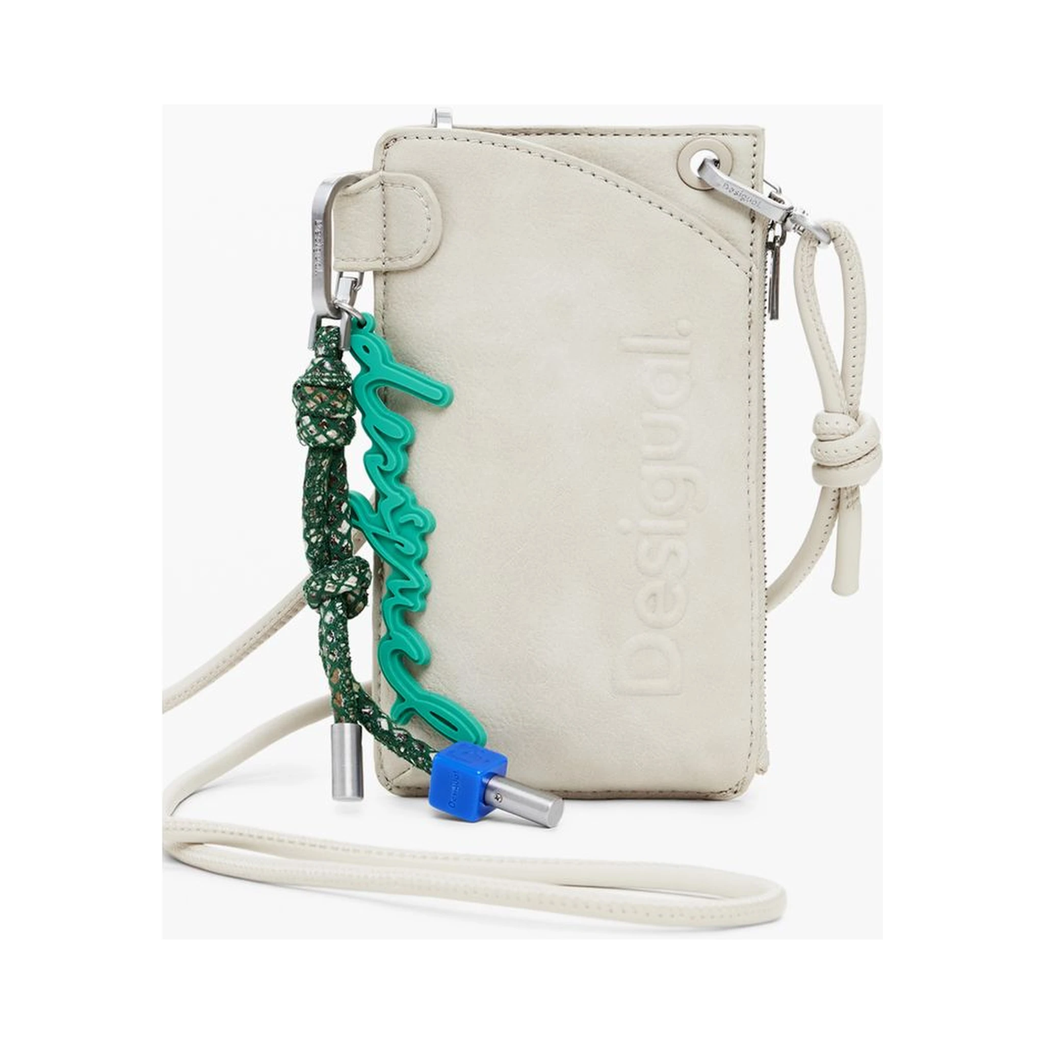 Beige Polyethylene Women Wallet