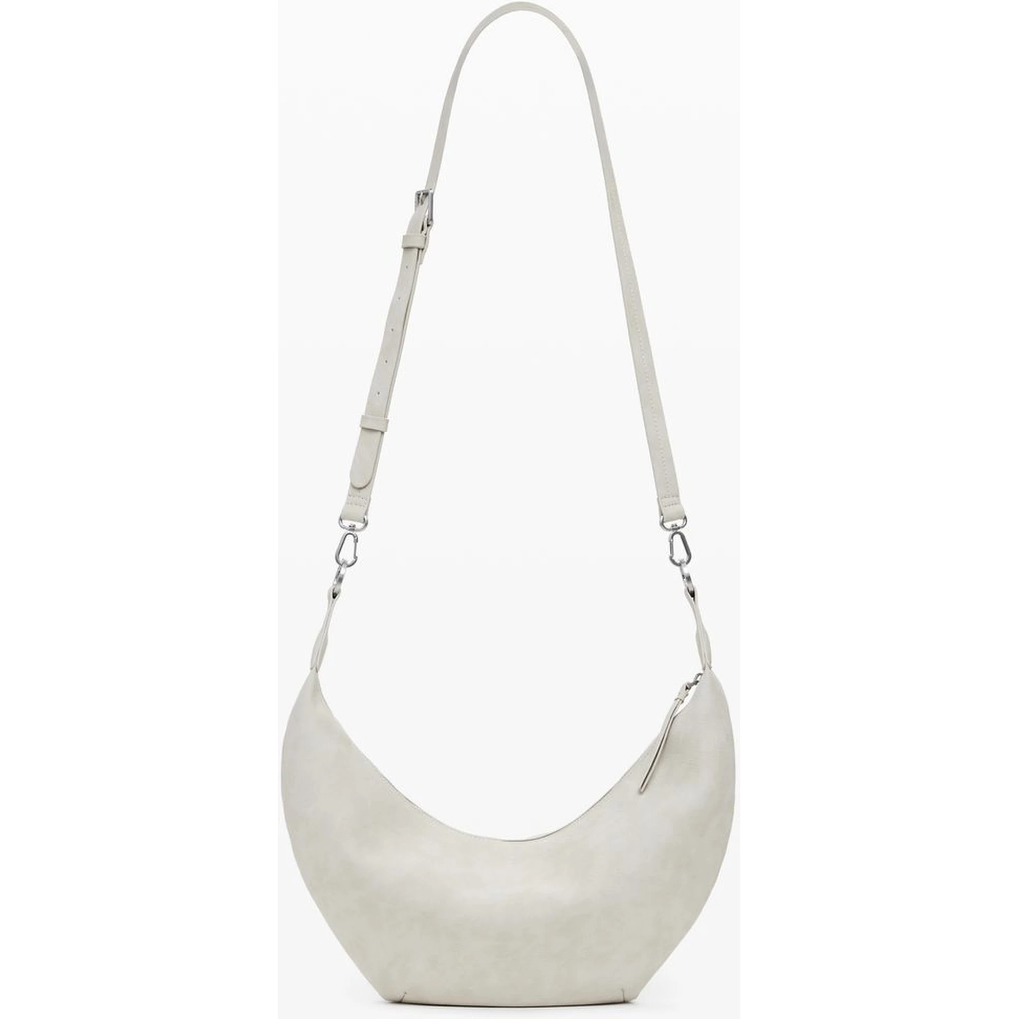 Beige Polyethylene Women Handbag