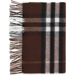 Brown Cashmere Scarf