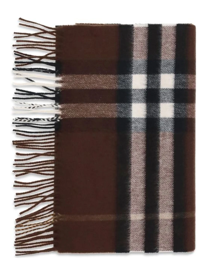 Brown Cashmere Scarf