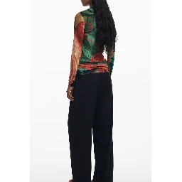 Green Viscose Sweater