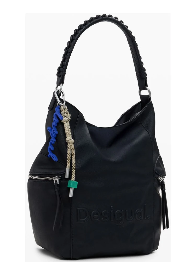 Black Polyethylene Women Backpack alternative