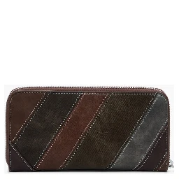 Brown Polyethylene Women Wallet