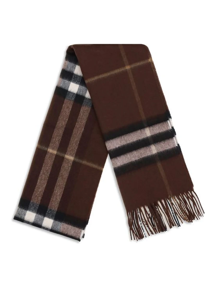 Brown Cashmere Scarf
