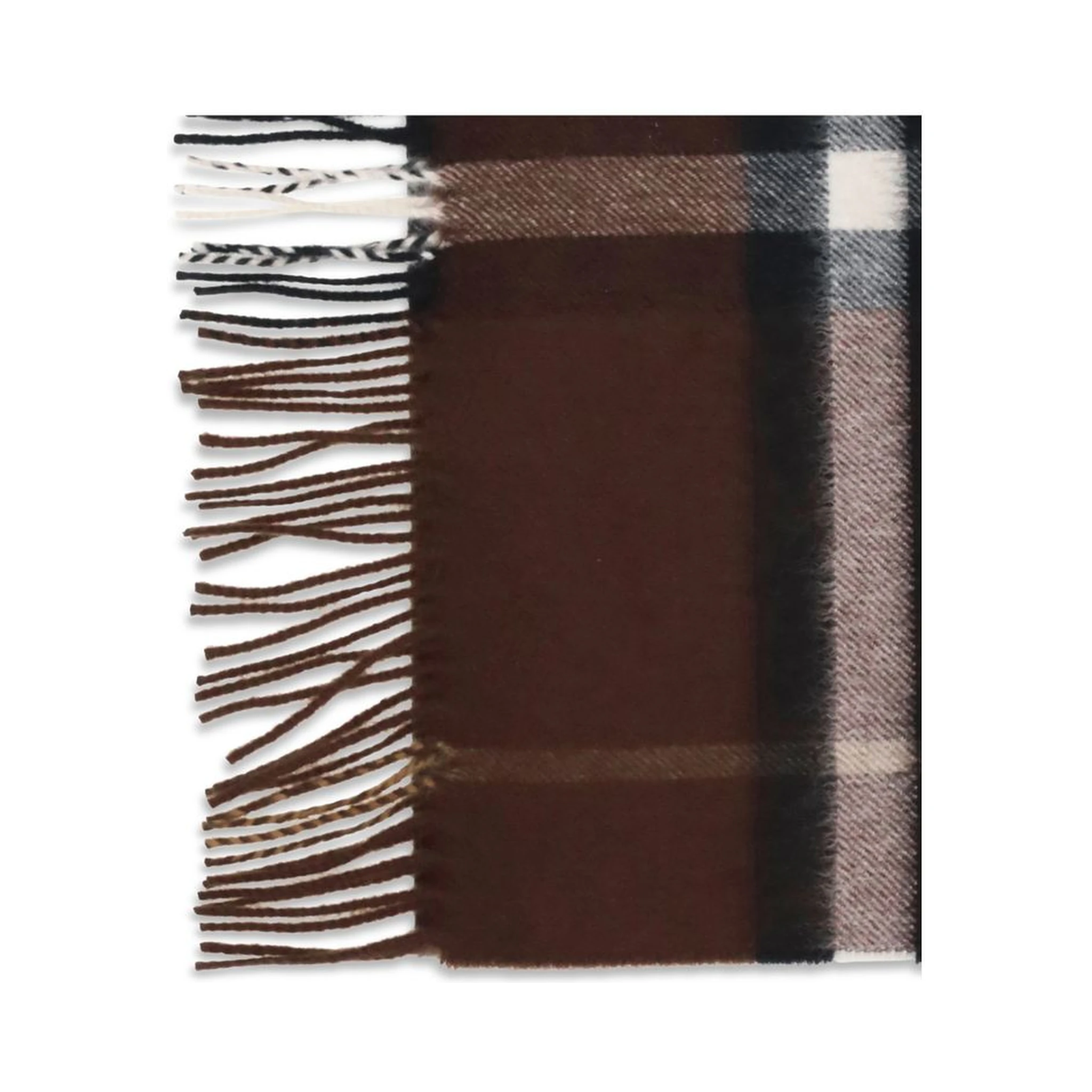 Brown Cashmere Scarf