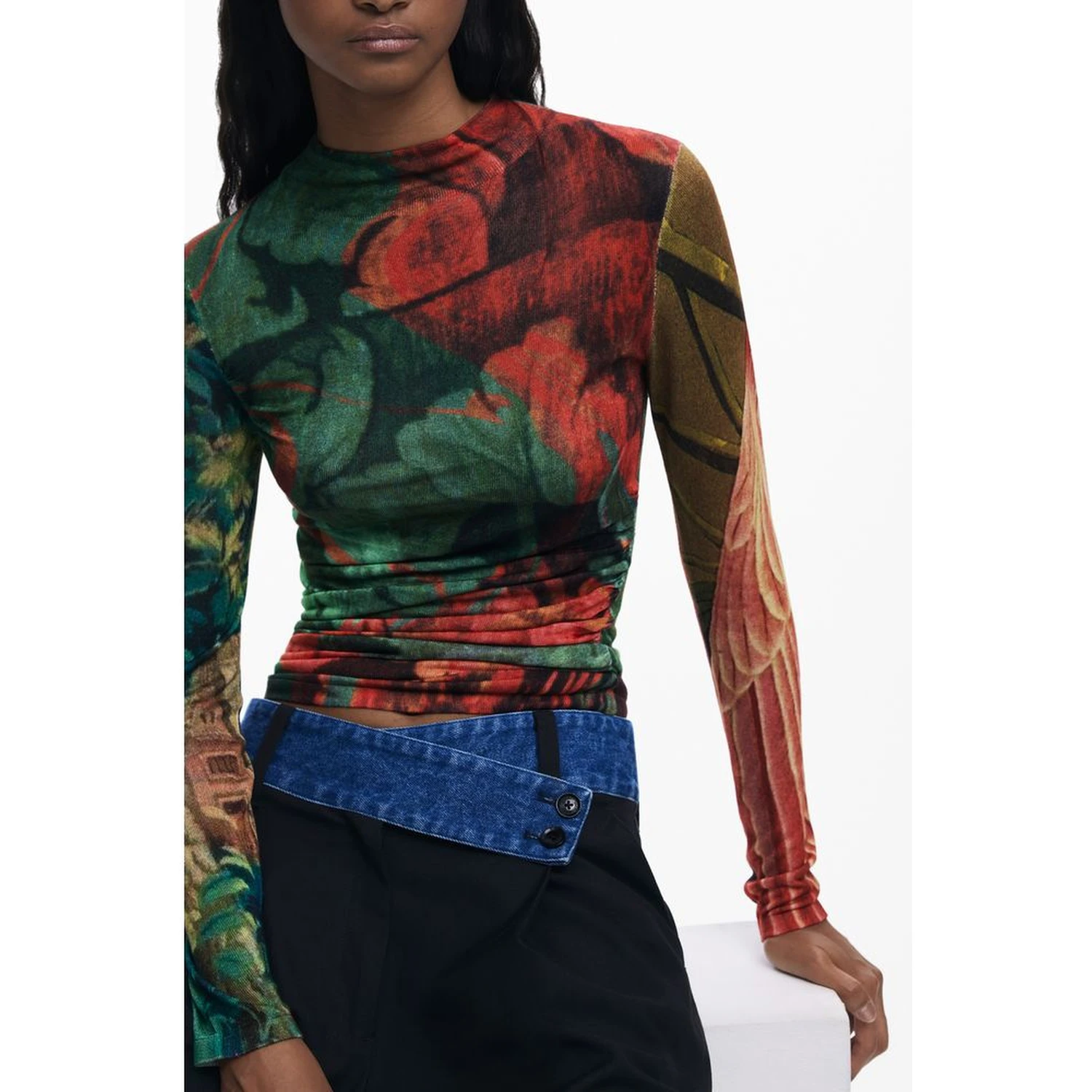 Green Viscose Sweater
