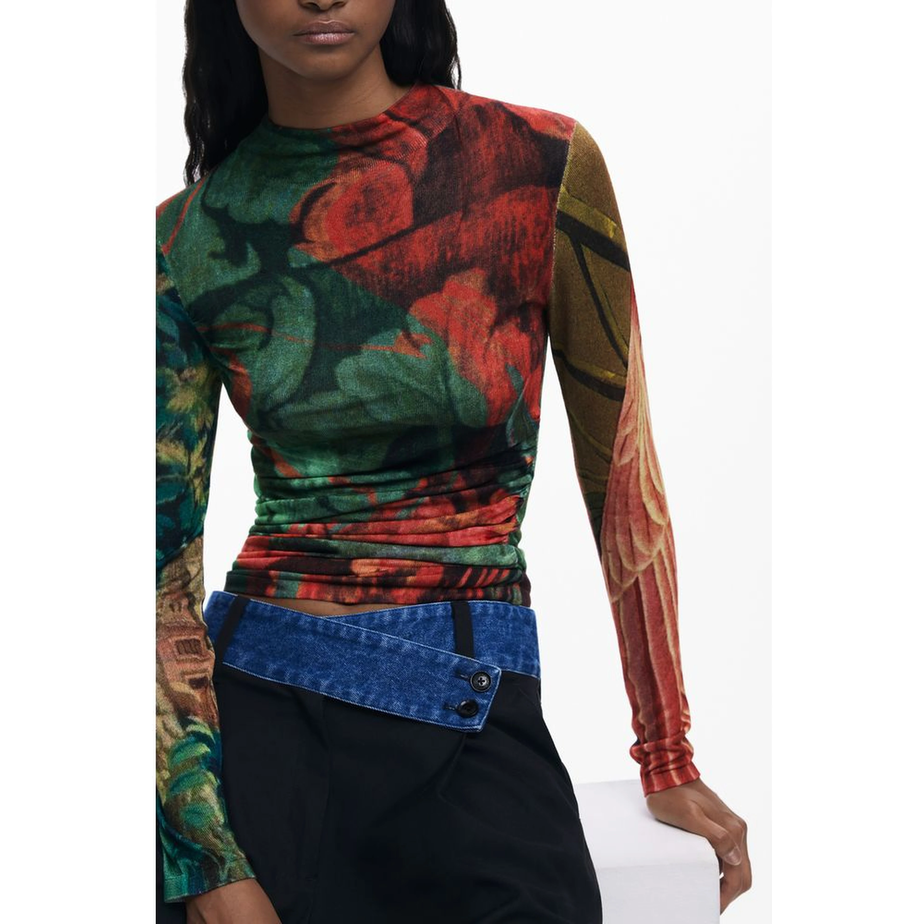 Green Viscose Sweater