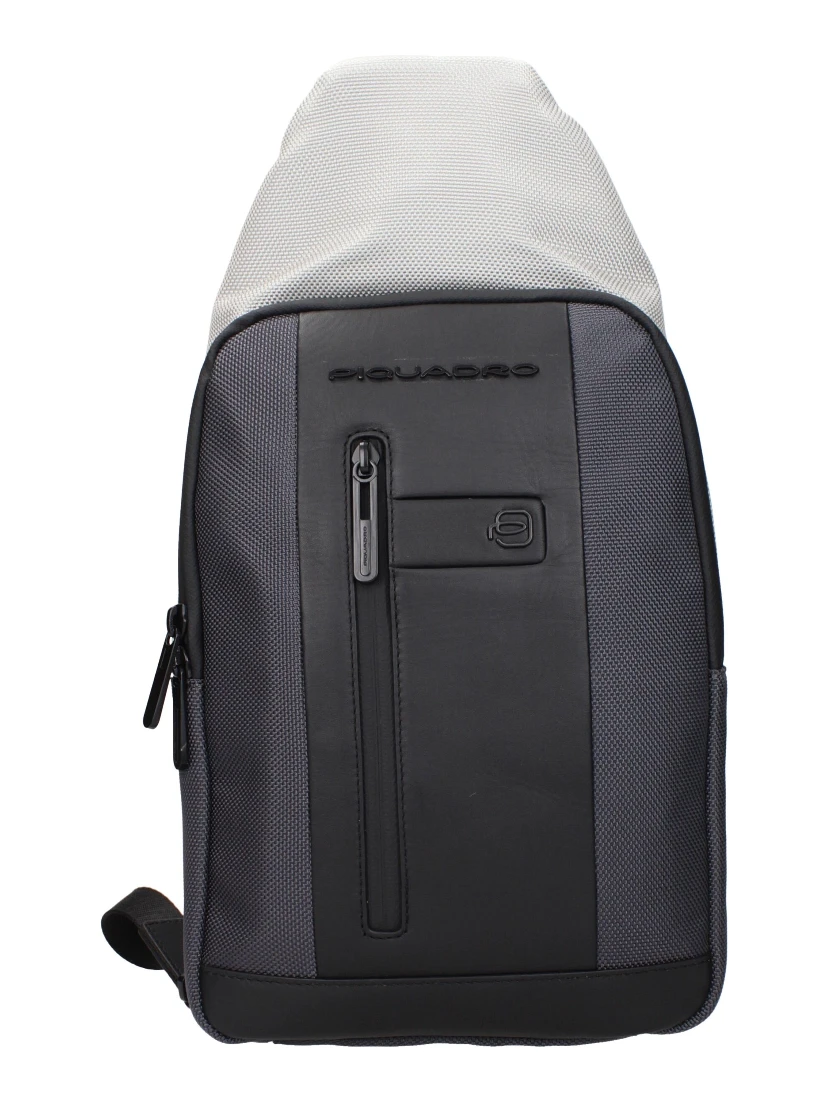 Gray Fabric Backpack