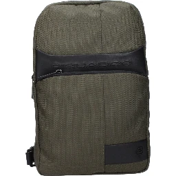 Green Fabric Crossbody Bag