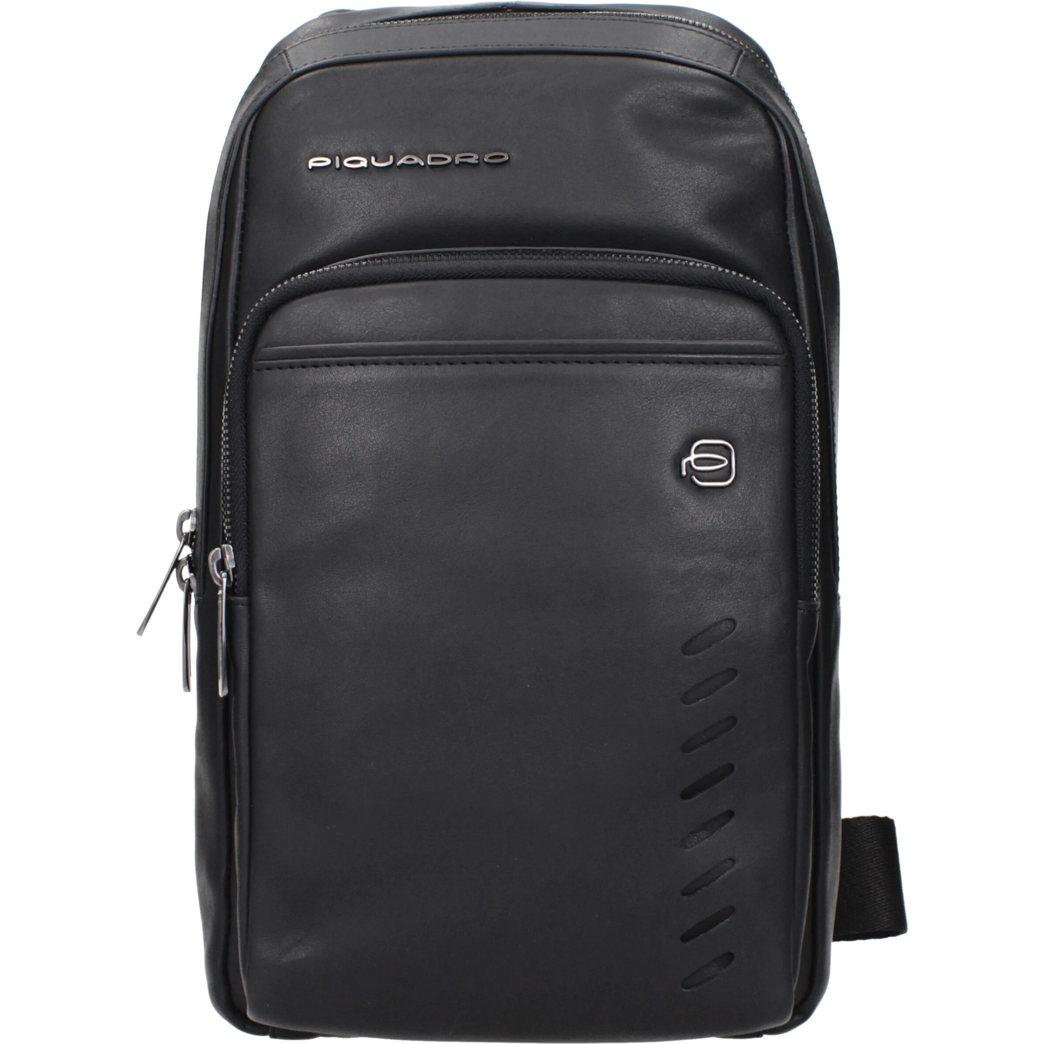 Black Leather Crossbody Bag