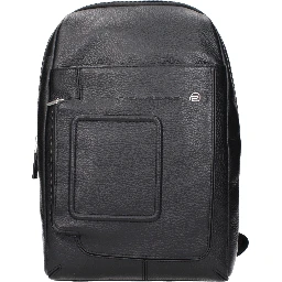 Black Leather Crossbody Bag