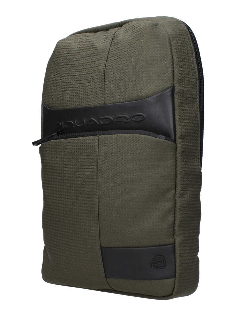 Green Fabric Crossbody Bag