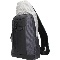 Gray Fabric Backpack