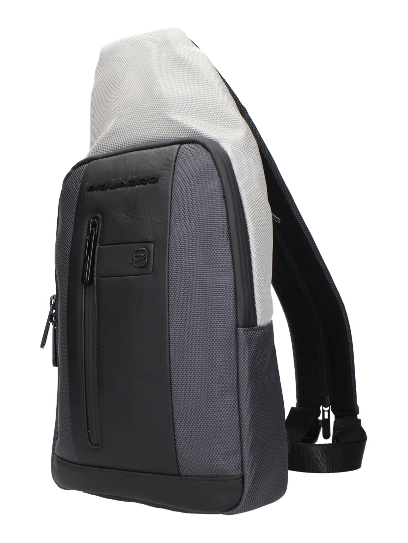 Gray Fabric Backpack