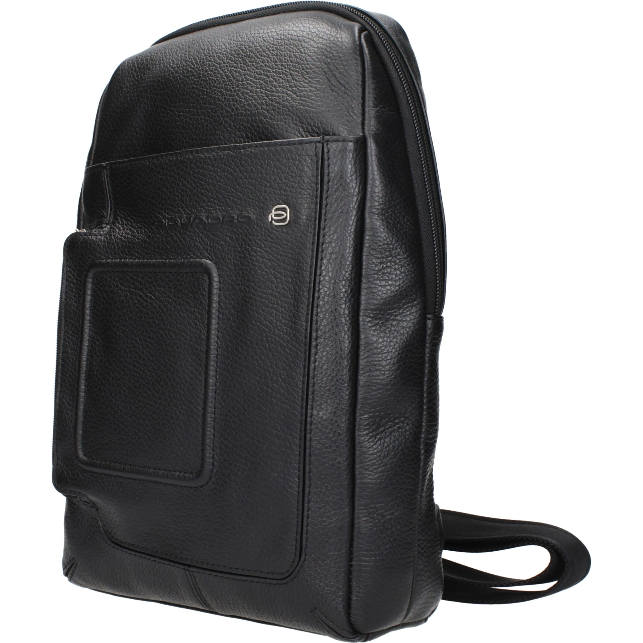 Black Leather Crossbody Bag