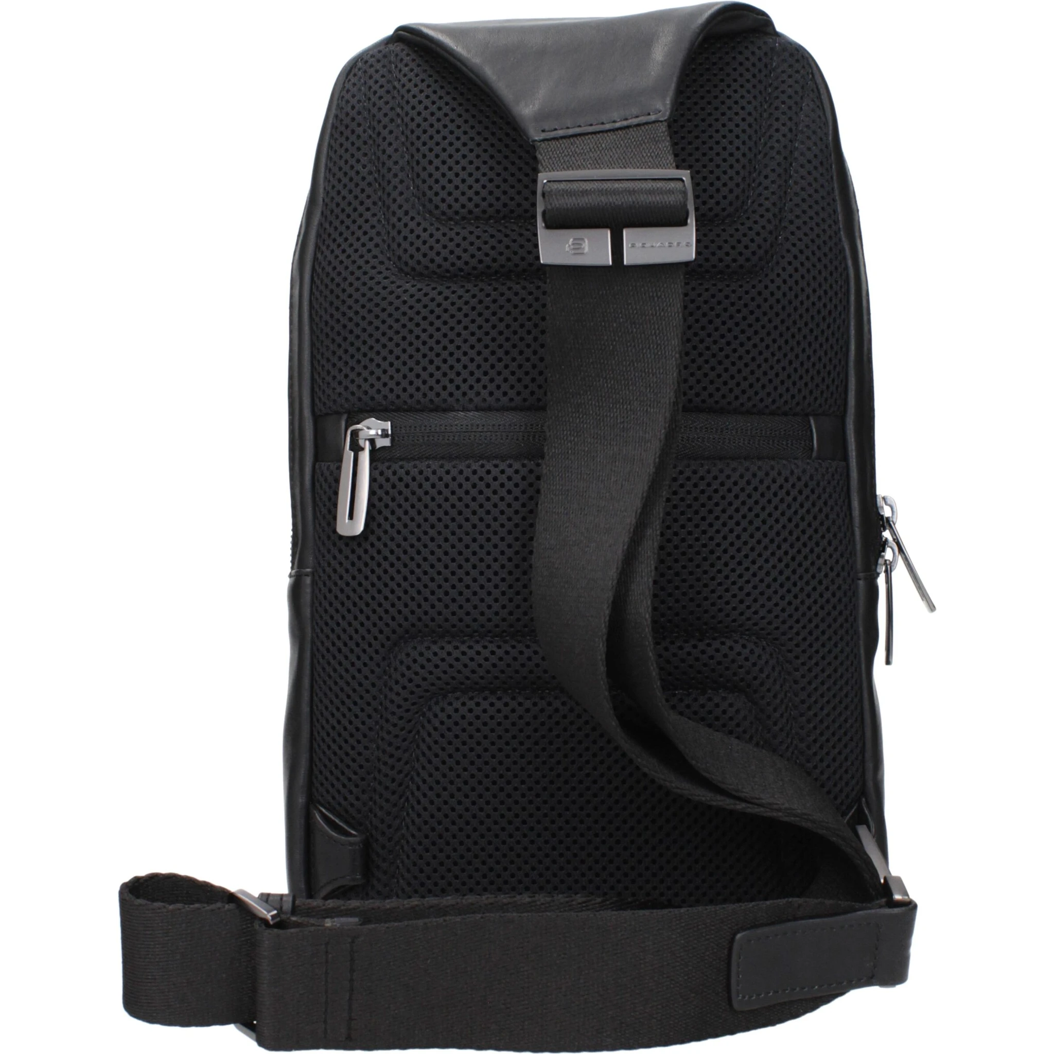 Black Leather Crossbody Bag