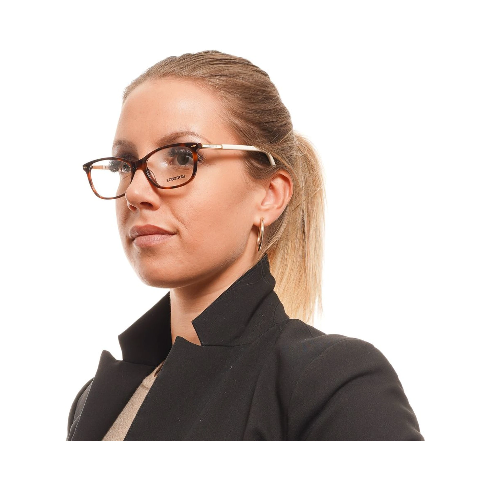 نظارات (إطارات) من الأسيتات البني