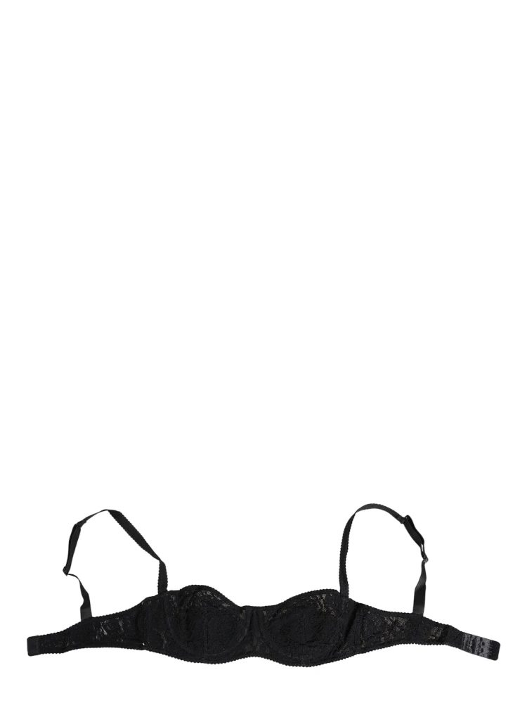 Black Lace Underwire Bra Lingerie Underwear
