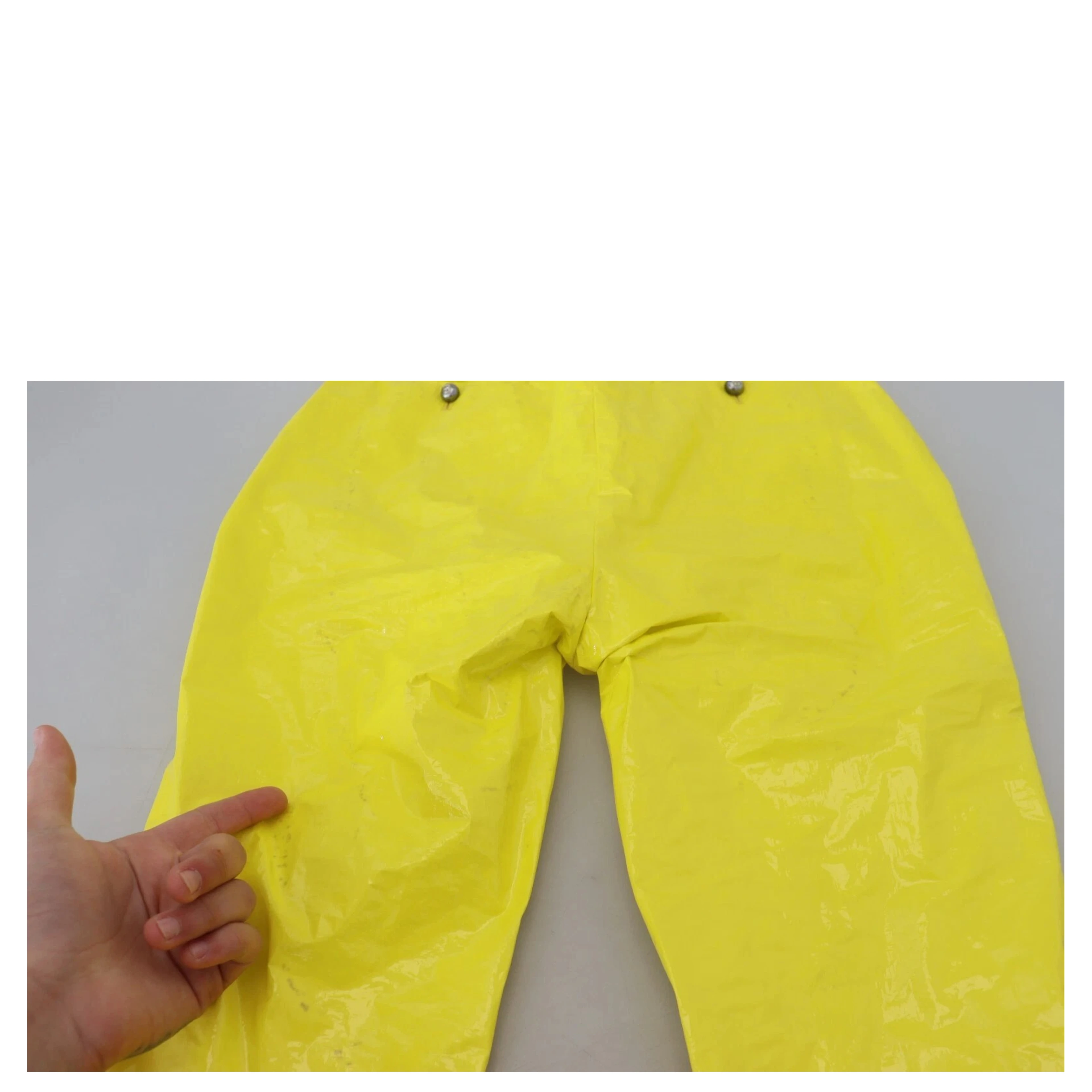 Yellow High Waist Skinny Women Trouser Pants