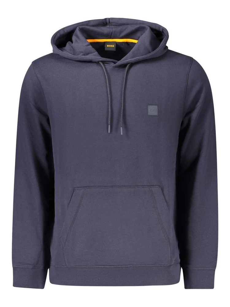 Blue Cotton Sweatshirt