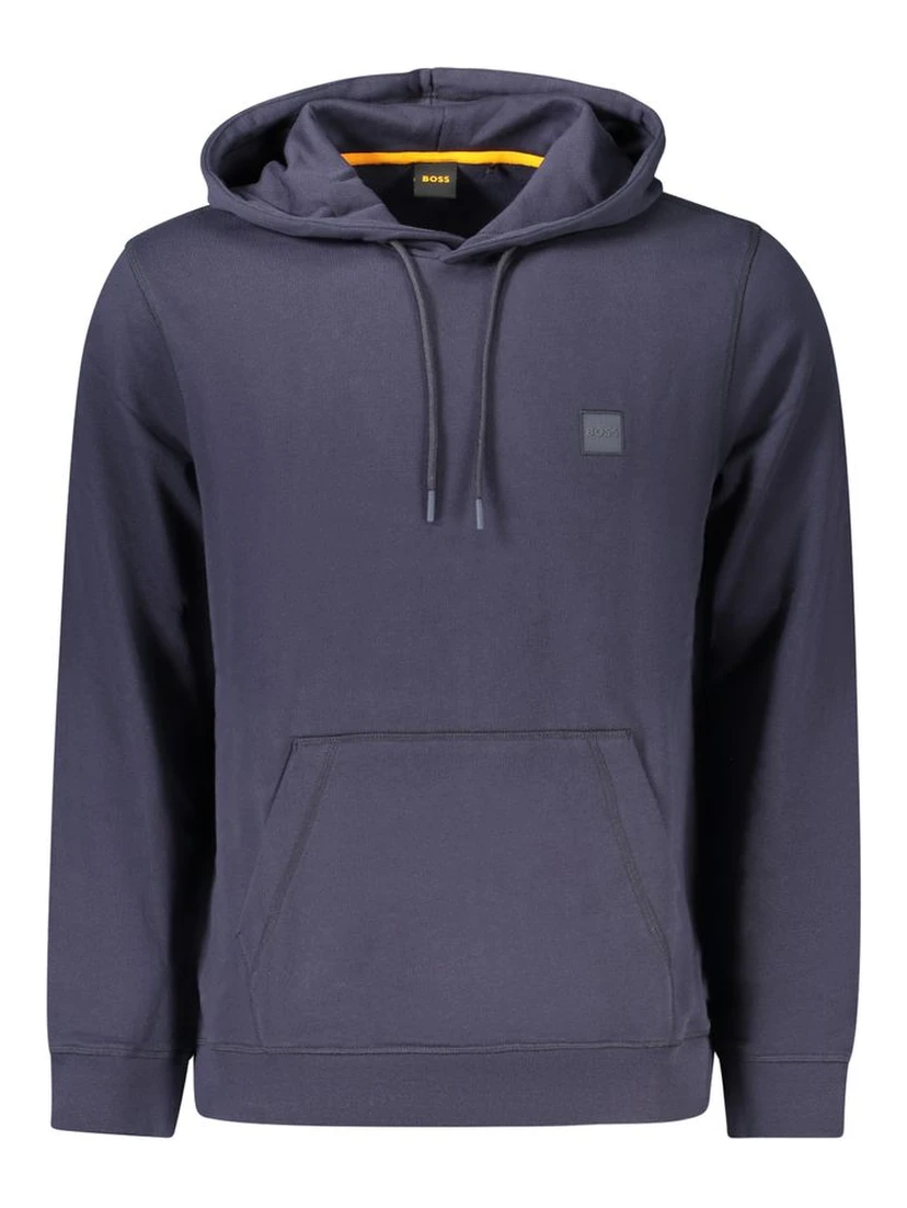 Blue Cotton Sweatshirt