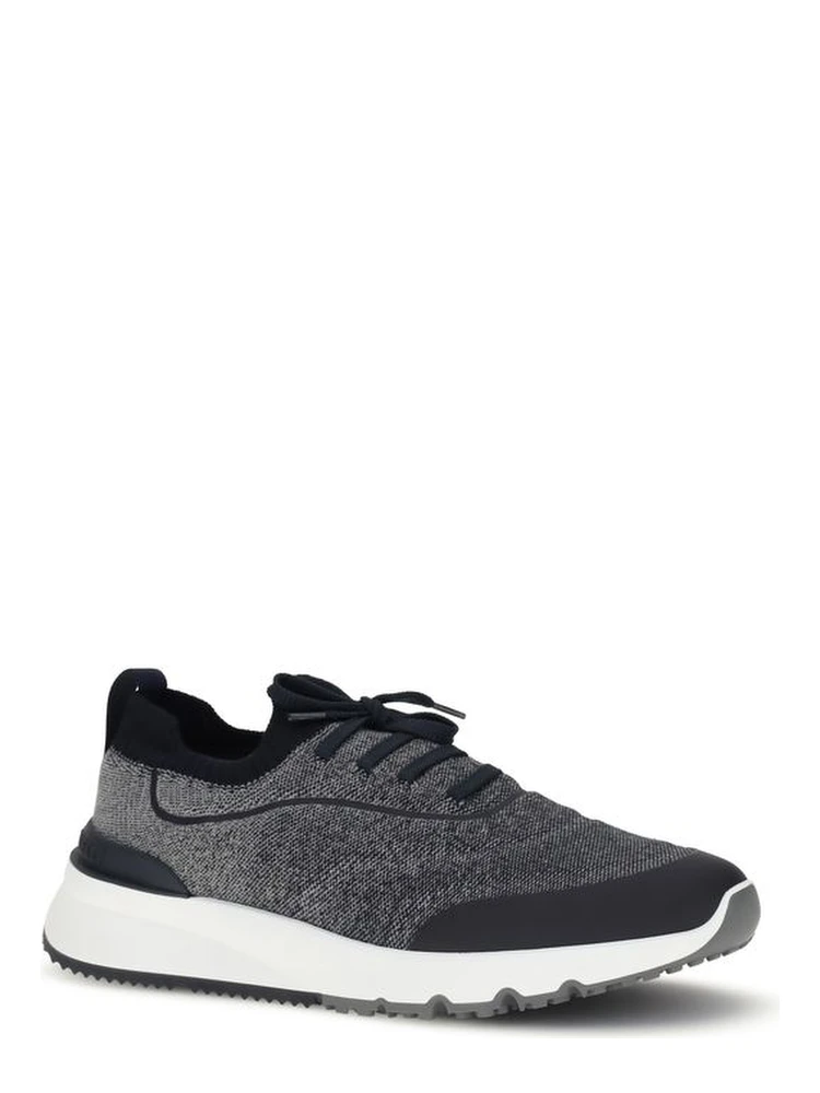 Gray Cotton Athletic Sneakers alternative
