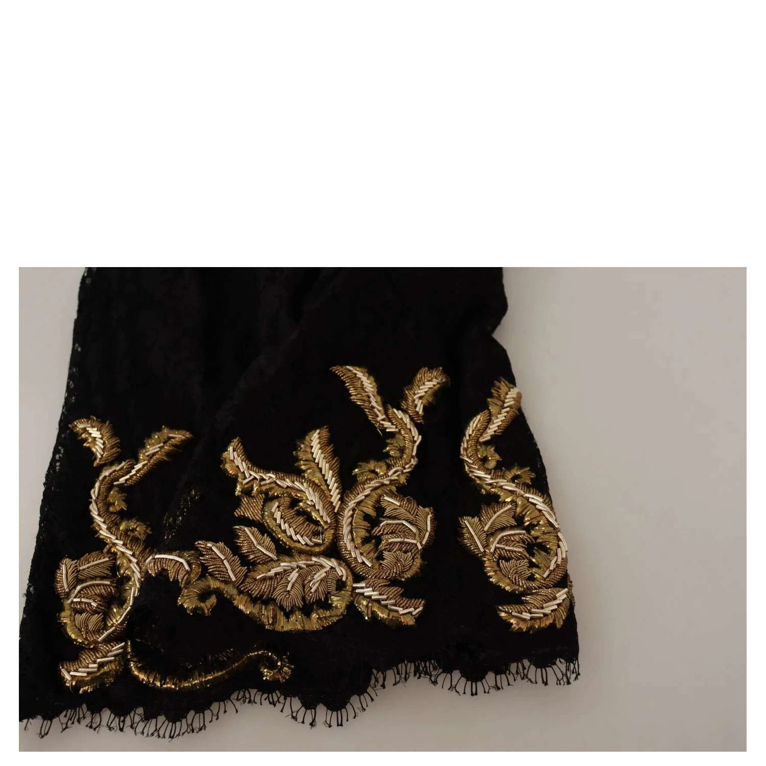 Black Lace Gold Baroque SPECIAL PIECE Shorts